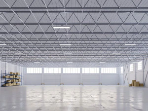 Low poly warehouse 03 3D Model