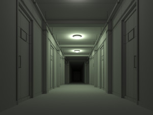 Low poly old dark scary 01 Modelo 3D