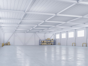 Low poly warehouse 04 Modelo 3D