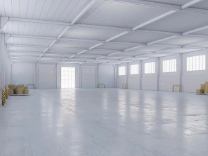Low poly warehouse 04 3D Model