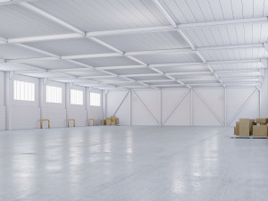 Low poly warehouse 04 3D Model
