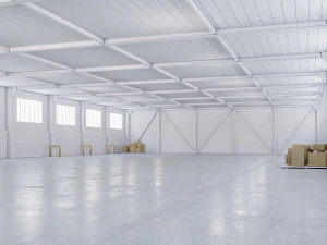 Low poly warehouse 04 3D Model