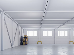 Low poly warehouse 04 3D Model