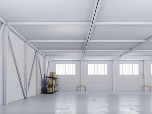 Low poly warehouse 04 3D Model