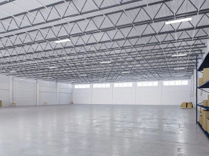 Low poly warehouse 05 3D Model