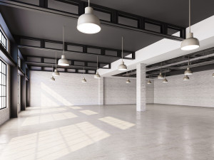 HDRI Interior Loft Office Hall Texture CG テクスチャ