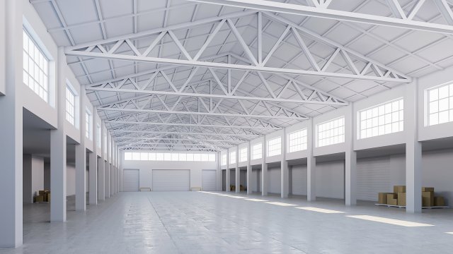 Lowpoly warehouse 06 Modelo 3D .c4d .max .obj .3ds .fbx .stl .blend 