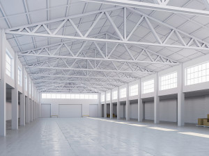 Lowpoly warehouse 06 Modelo 3D