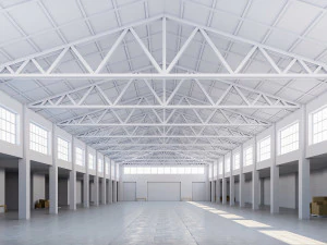 Lowpoly warehouse 06 3D Model