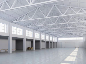 Lowpoly warehouse 06 3D Model