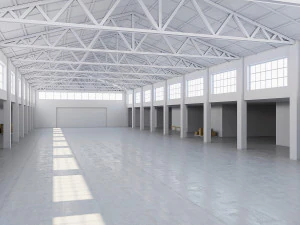 Lowpoly warehouse 06 3D Model