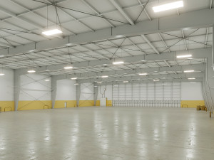 Low poly warehouse 07 3D Model