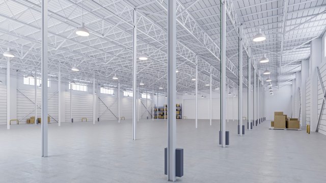 Low poly warehouse 08 3D Модель .c4d .max .obj .3ds .fbx .stl .blend