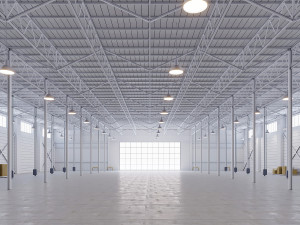 Low poly warehouse 08 3D Модель