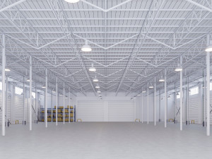 Low poly warehouse 08 3D Модель