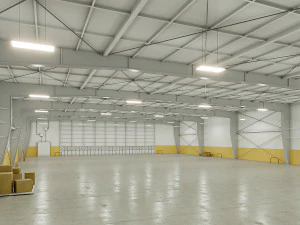 HDRI Warehouse Interior 01 CG Textures