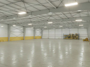 HDRI Warehouse Interior 01 CG Textures