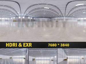 HDRI Warehouse 03 CG Texturen