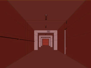 Antigo corredor escuro e assustador 07 Modelo 3D