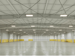 Low poly warehouse 09 3Dモデル