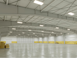 Low poly warehouse 09 3Dモデル