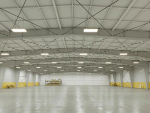 ローポリ倉庫 09 3Dモデル