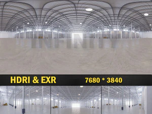 HDRI warehouse 07 CG Textures