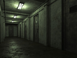 Old dark scary corridor 09 Modèle 3D