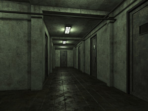 Old dark scary corridor 09 Modèle 3D