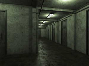 Old dark scary corridor 09 Modèle 3D