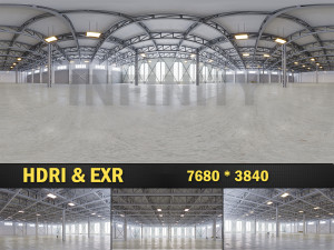 HDRI warehouse 09 CG Texturen