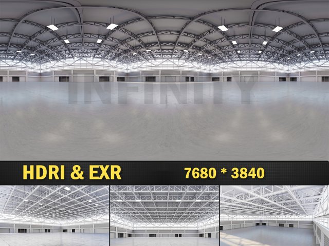 HDRI warehouse 10 CG Текстури .c4d .max .obj .3ds .fbx .stl .blend 