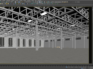 Low Poly Warehouse 10 3D 모델