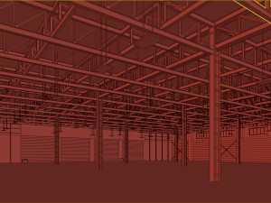 Low Poly Warehouse 10 3D 모델