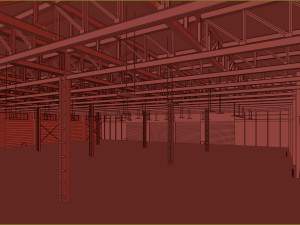 Low Poly Warehouse 10 3D 모델