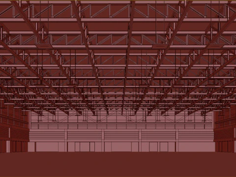 ローポリ倉庫 11 3Dモデル