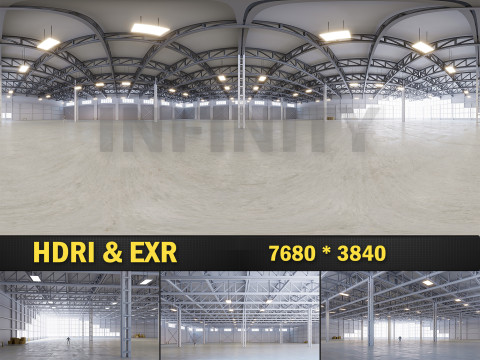 HDRI warehouse 12 CG Texturen