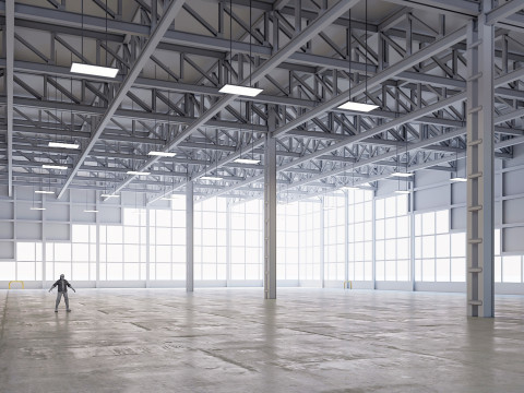 Low Poly Warehouse 12 Modelo 3D