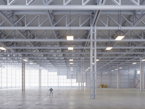Low Poly Warehouse 12 Modelo 3D