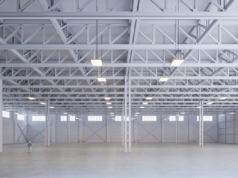 Low Poly Warehouse 12 Modelo 3D