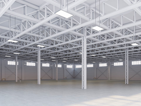 Low Poly Warehouse 12 Modelo 3D