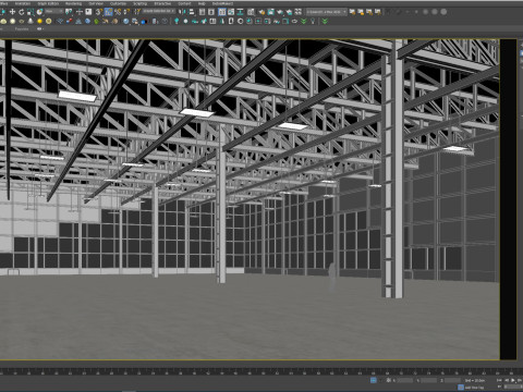 Low Poly Warehouse 12 Modelo 3D