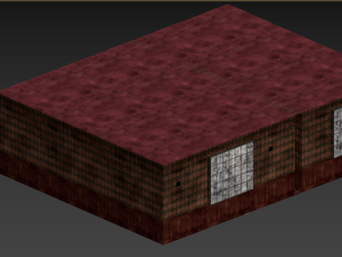 Old bloody haunted room 3D 모델