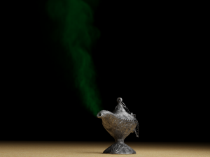 The golden lamp Model 3D