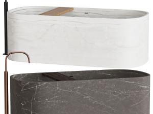 Freestanding bath designed by Piet Boon Modelo 3D