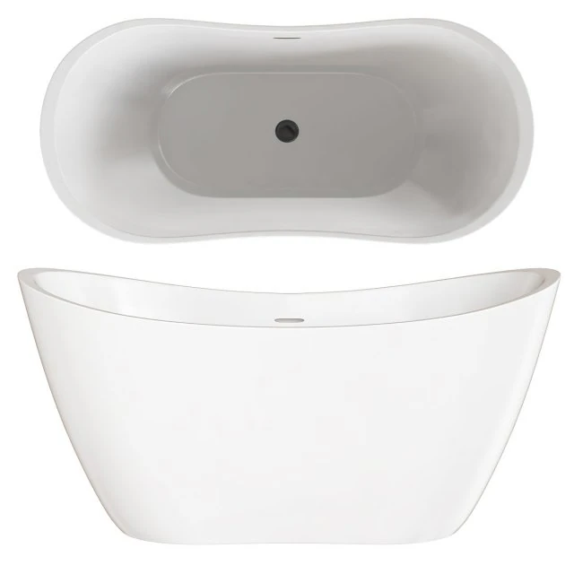 PHILO ACRYLIC DOUBLE SLIPPER FREESTANDING TUB 3D Model .c4d .max .obj .3ds .fbx .stl .blend 