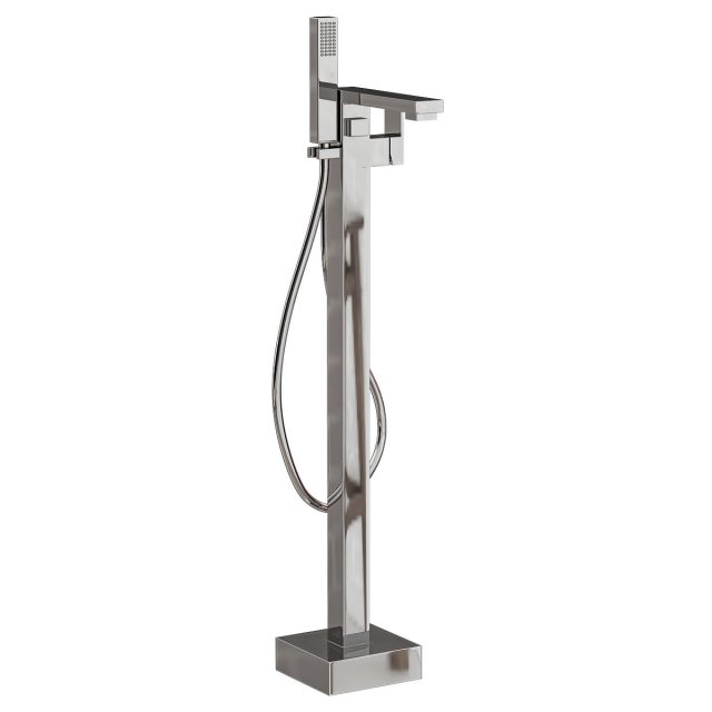 MyLife Clearance Quadro Easy-Plumb Floor Standing Bath Shower Mixer Tap Kit Modello 3D .c4d .max .obj .3ds .fbx .stl .blend