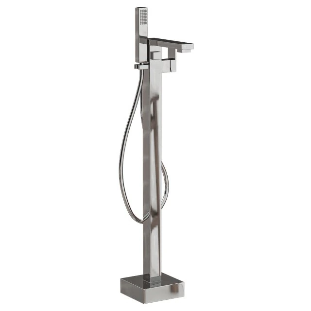 MyLife Clearance Quadro Easy-Plumb Floor Standing Bath Shower Mixer Tap Kit 3D Model .c4d .max .obj .3ds .fbx .stl .blend 