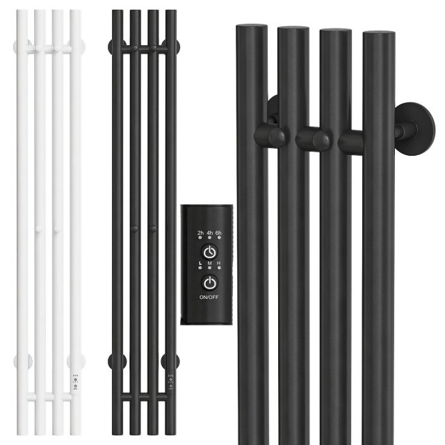 EWRIKA heated towel rail 3D 모델 .c4d .max .obj .3ds .fbx .stl .blend