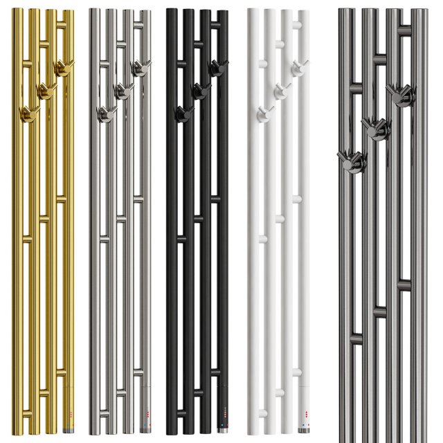 Electric heated towel rail Cantata Modèle 3D .c4d .max .obj .3ds .fbx .stl .blend 
